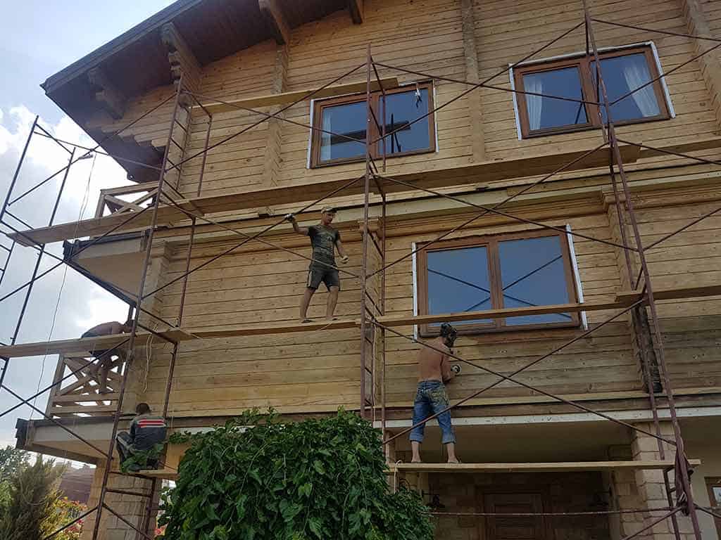 Wooden Evolution: Реставрация фасада дома (Горенка) - фото 5
