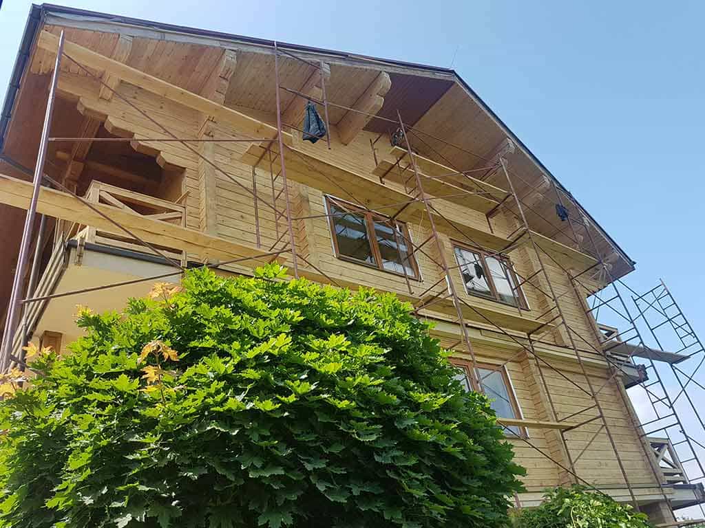 Wooden Evolution: Реставрация фасада дома (Горенка) - фото 7