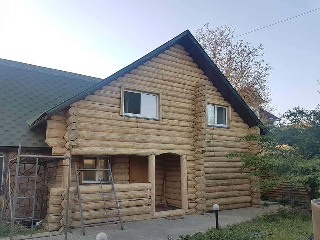 Wooden Evolution: Реставрация фасада дома (Осокорки) - фото 6