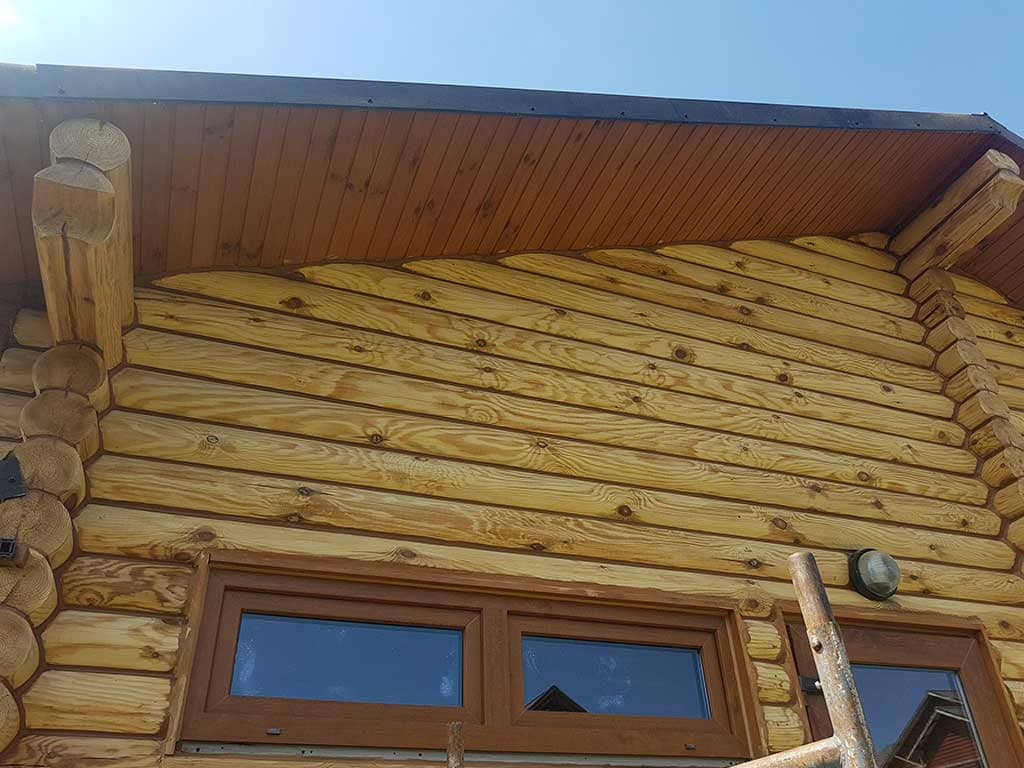 Wooden Evolution: Реставрация фасада дома (Рожны) - фото 12