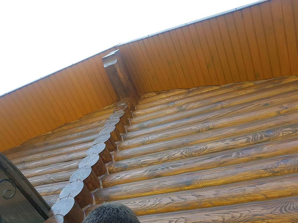 Wooden Evolution: Реставрация фасада дома (Рожны) - фото 23