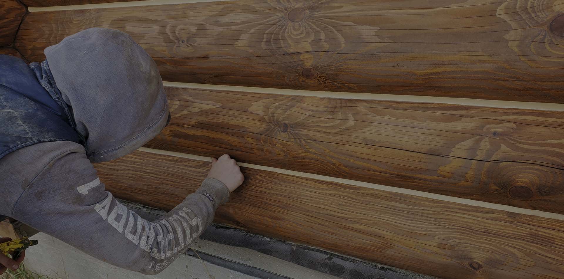Герметизація швів зрубу будинку в Києві: Wooden Evolution